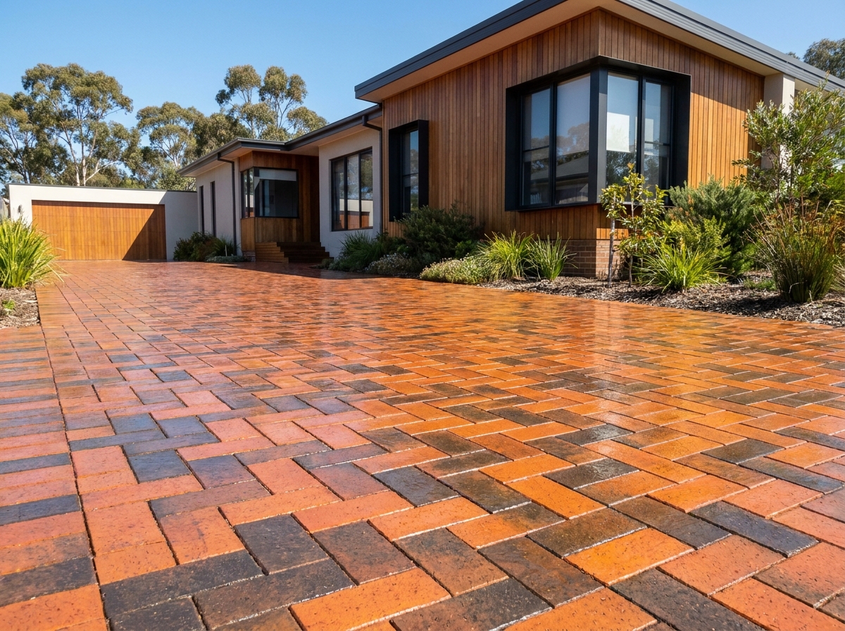 Brick pavers · Avoca Beach after